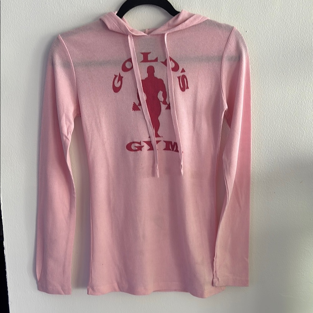 Gold's Gym Pink Hoodie
